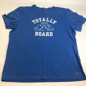 Life is Good Totally Board Graphic Tee Casual Short‎ Sleeve XL